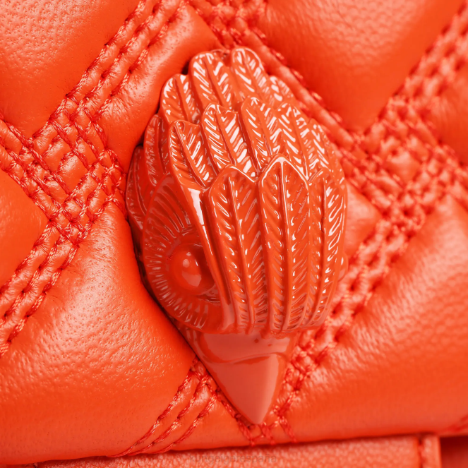 Kurt Geiger mujer bolso kensington londres empapado 2LPR10 | bolsas naranja